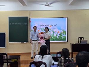 Khoa Nhà nước & pháp luật tổ chức thao giảng cấp khoa năm 2026